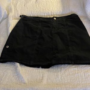 Fresh produce stretch skort-black, small